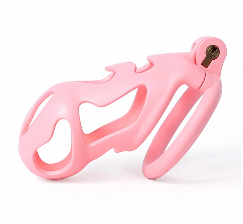 3D Printing Lightweight Pink CockCage Anti-Erection Chastity Cage For Men