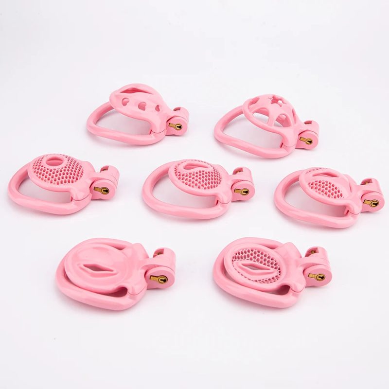 pink chastity cage