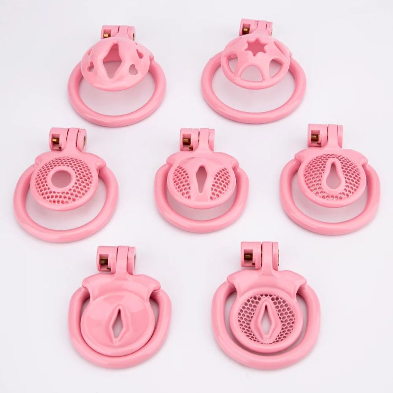 pink chastity cage