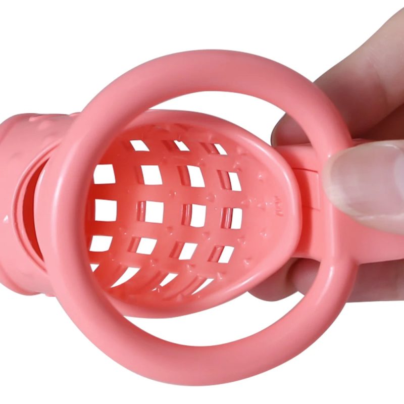 Pussy Vaginal 3D Printed BDSM Male Spiked Cock Cage For Sissy