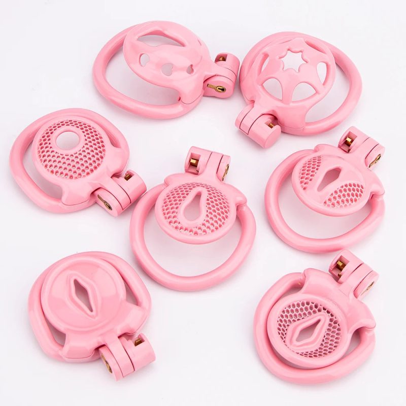 pink chastity cage